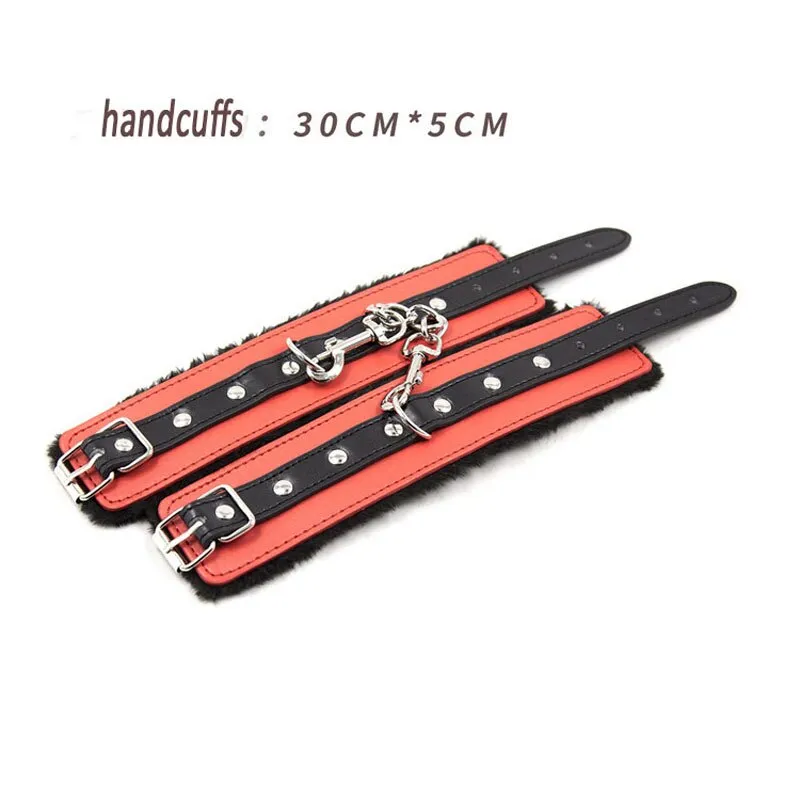 7pcs/Set Leather Bondage BDSM Game