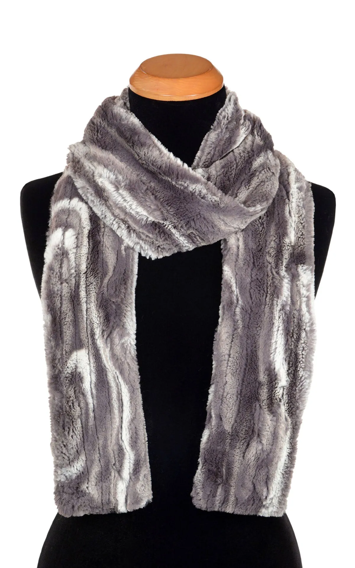 Classic Scarf - Marble Dune Luxury Faux Furs