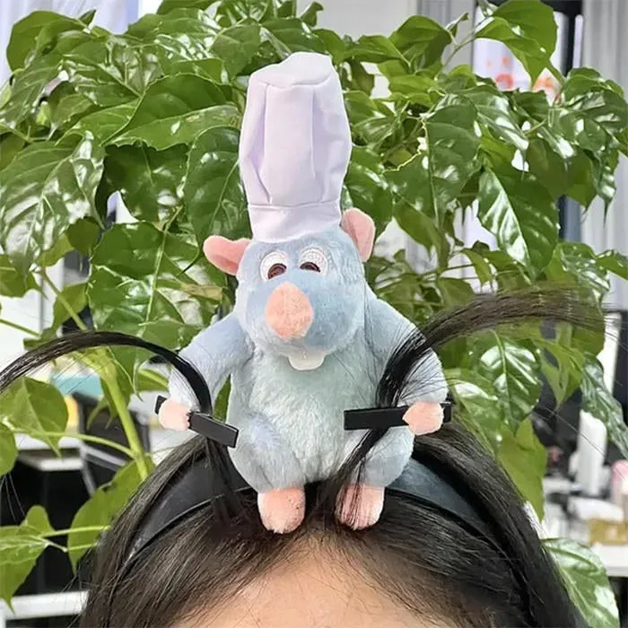 Cooking Mouse Funny Hair Clip