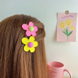 Cute Flower Aesthetic Hair Clips