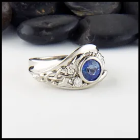 Fine Blue Sapphire Ring