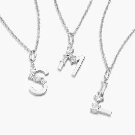 Initial Necklace | Platinum