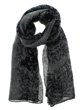 Paisley & Floral Print Scarf