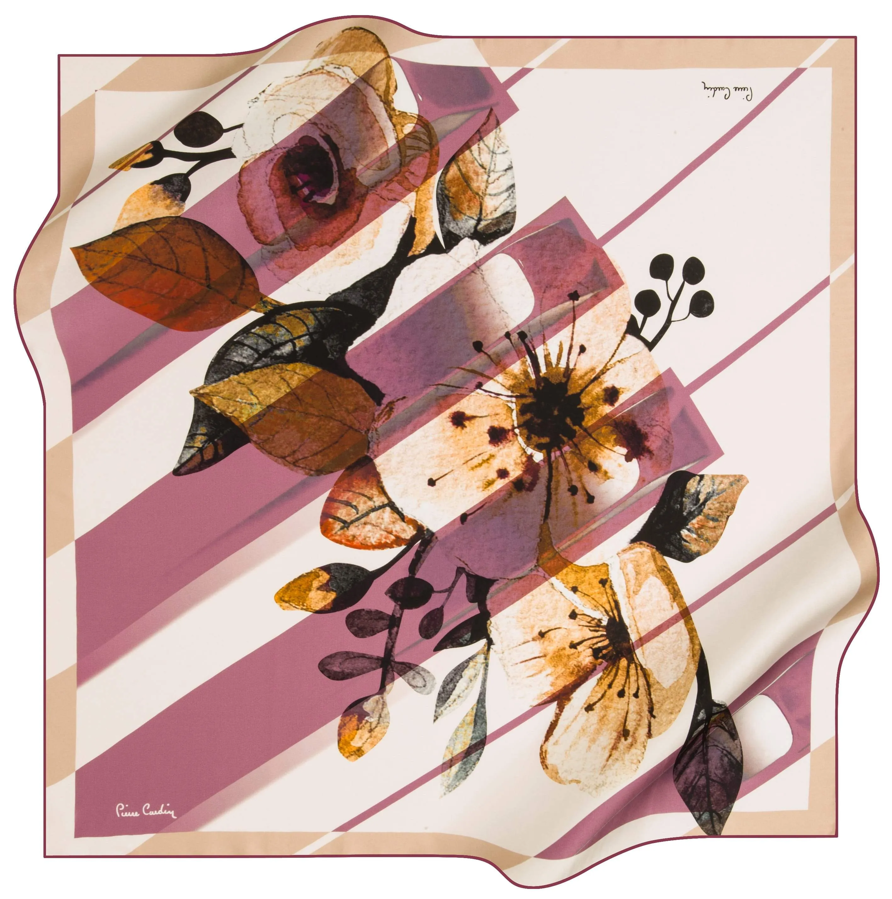 Pierre Cardin Alva Silk Scarf No. 91