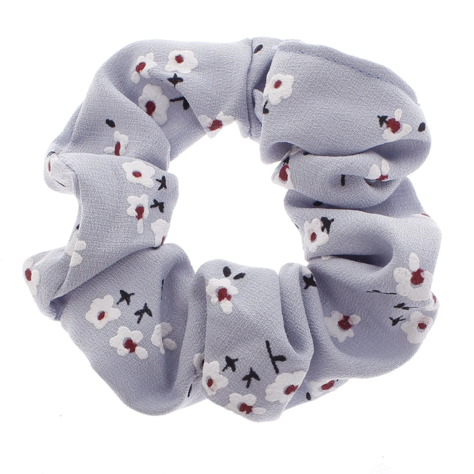 Printed Fabric Hair Scrunchie