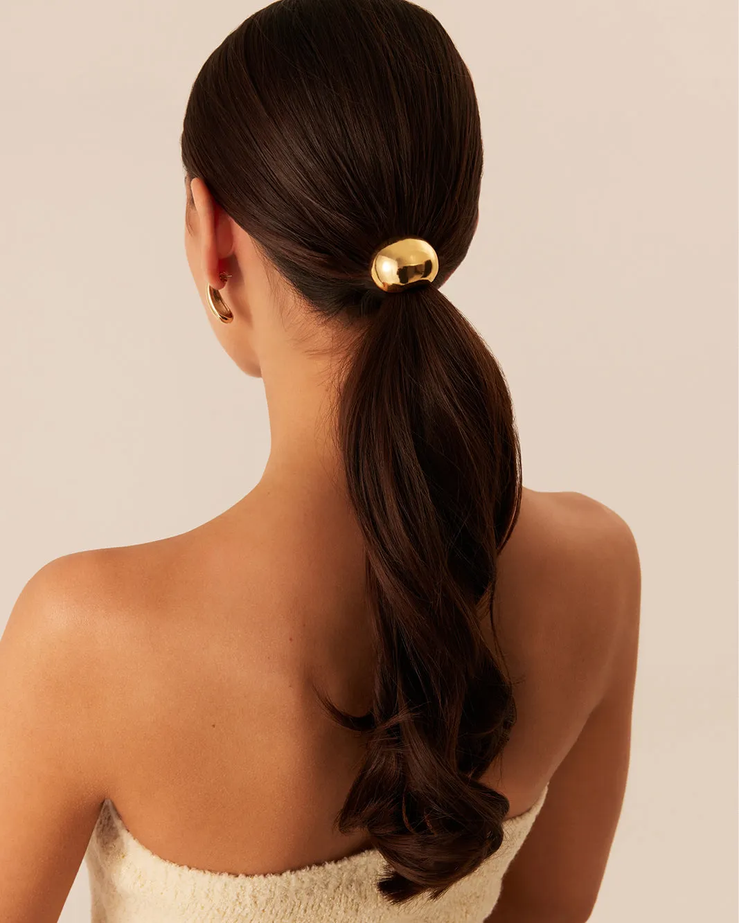 ROBBIE HAIR CUFF ELASTIC - GOLD