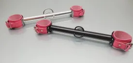 Wholesale Big Barrel Spreader Bar with Cuffs - (choice of leather or neoprene)