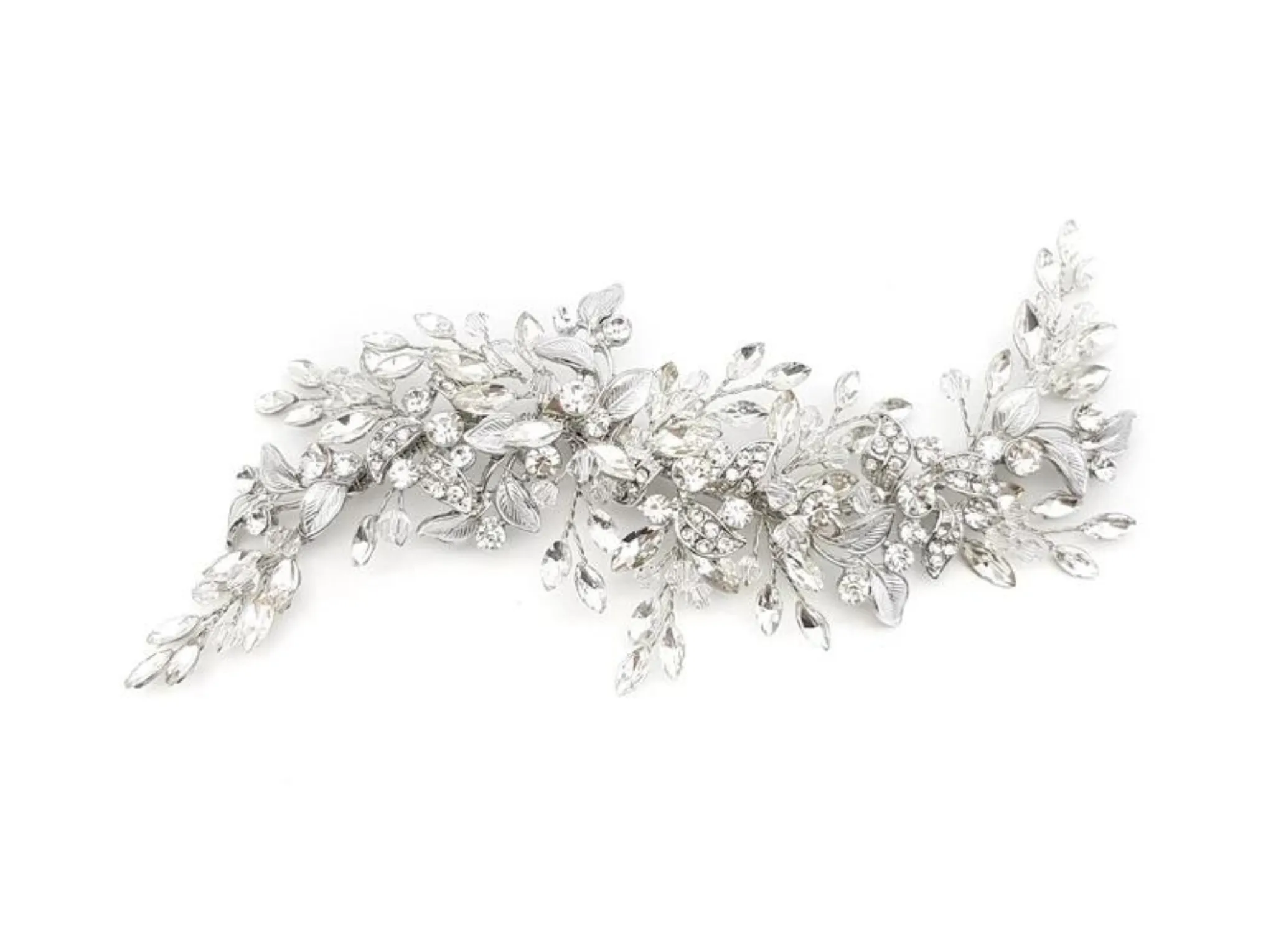 Winola - Crystal Leaf Bridal Clip